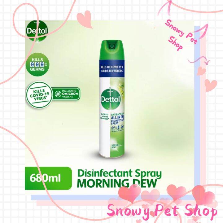 Dettol Disinfectant Spray 450 ml 680 ml (Expiry date year 2024) Crisp