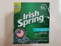 Irish Spring Deep Action Scrub Deodorant Soap, 3 x 104.8 g