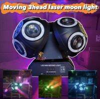 Moving 3head laser moon light