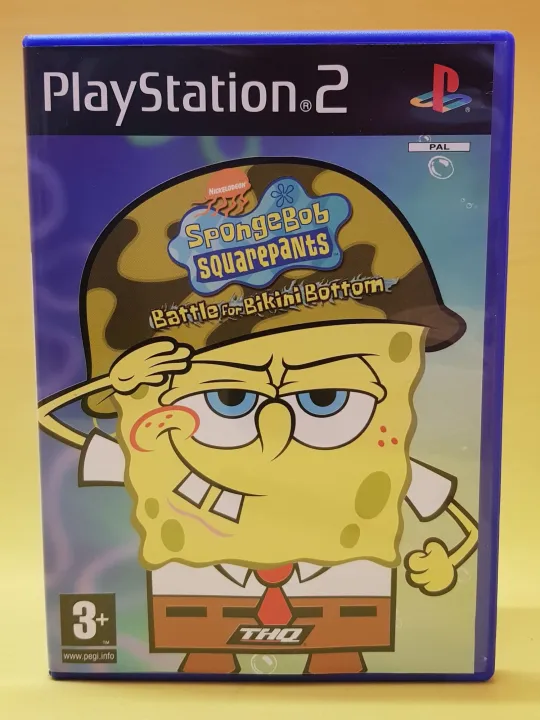 💥SPONGEBOB SQUAREPANTS BATTLE FOR BIKINI BOTTOM💥 PS2 | Lazada