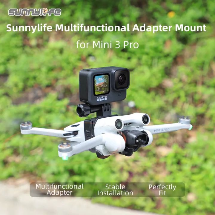 sunnylife-drone-light-bracket-sports-camera-holder-accessories-for-mini-3-pro-for-action-2-gopro-10-one-x2-camera