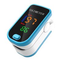 Fingertip Pulse Oximeter จอแสดงผลเลือดออกซิเจนเซ็นเซอร์วัดเมตรสำหรับกีฬาทางการแพทย์ Professional Oximetro Tonometer