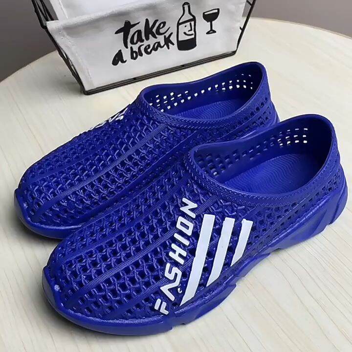 Sandals For Men Slipper For Mens Crocs Panglakad Korean Aesthetic 