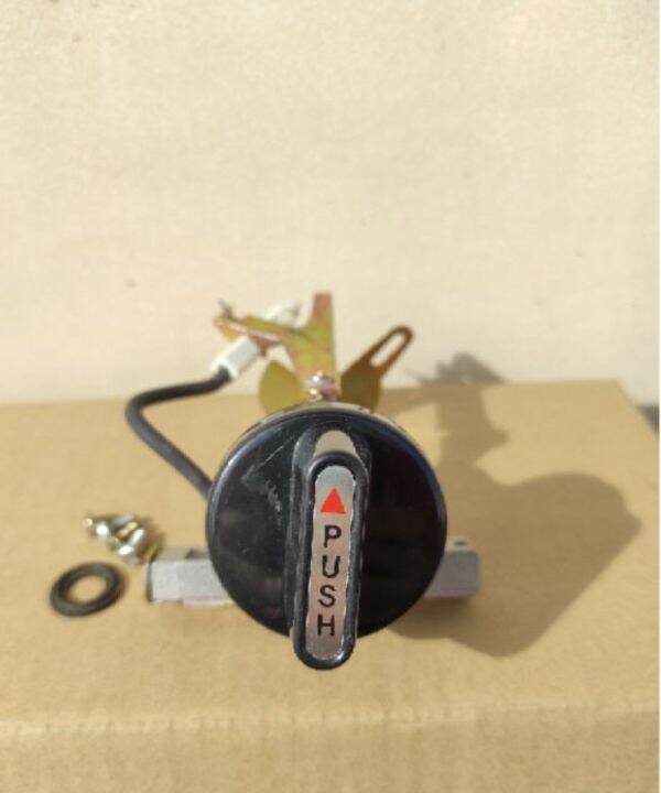 Gas Burner Igniter Switch for Stove Replacement with Rubber Gasket and