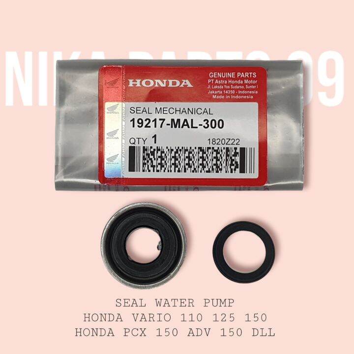 Seal Mechanical Sil Water Pump Honda Vario 110 Vario 125 Vario 150 Vario 160 PCX 150 pcx 160 ADV