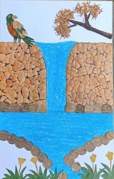 ♥️ kolase daun kolase hewan prakarya kolase DIY kolase | Lazada Indonesia