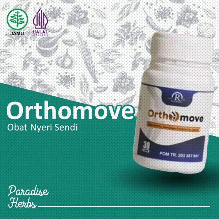 Orthomove Asli Orthomove Original Obat Herbal Nyeri Sendi Asam Urat