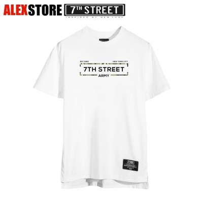 เสื้อยืดแขนสั้นโอเวอร์ไซส์ 7th Street (ของแท้) รุ่น O-NYA001 Oversize T-shirt