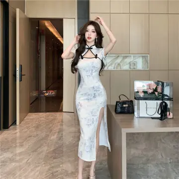Factory Clothing Wholesale Geometric Tight Sexy See-Through Sequin Plus Size  Mini Women Dress - China Plus Size and Plus Size Clothing price