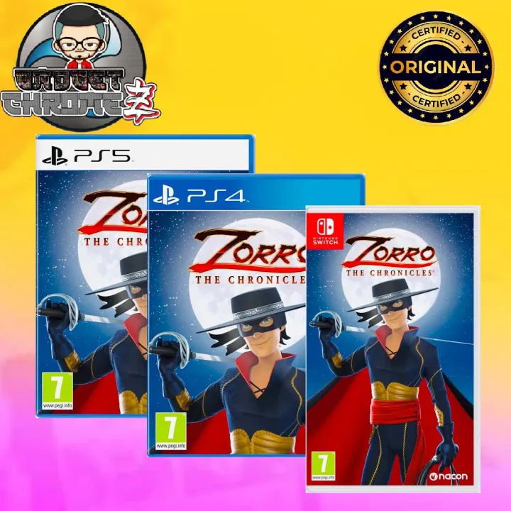 Zorro : The Chronicles Sur PS5 – Neuf Sous Blister – Jeu D’action Et Aventure PEGI 7