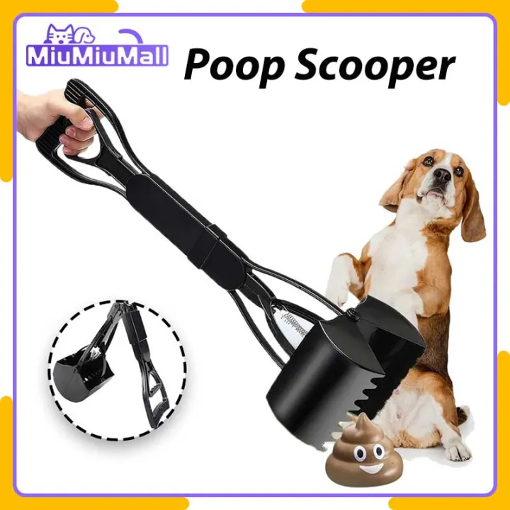 Poop Scoop Pet Dog Cat Pooper Scooper Pick Up Excreta Cleaner Waste Scooper  for Pet Dog Poop Long Handle Foldable | Lazada PH