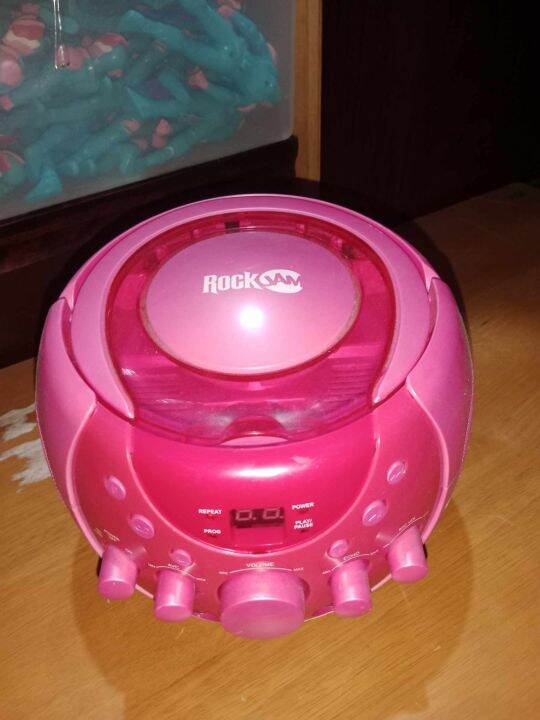 UK ROCK JAM CD PLAYER , 220volts, actual photos. Lazada PH