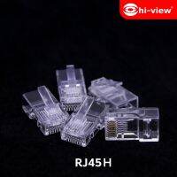 หัว RJ-45H Cat5E 100อัน (หัวแลนด์ทะลุ)