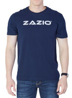 ZAZIO เสื้อยืดผู้ชาย เสื้อยืดคอกลมผู้ชาย เนื้อผ้าเกรดพรีเมี่ยม สีกรมท่า รุ่น Forever สไตล์มินิมอลลิสต์