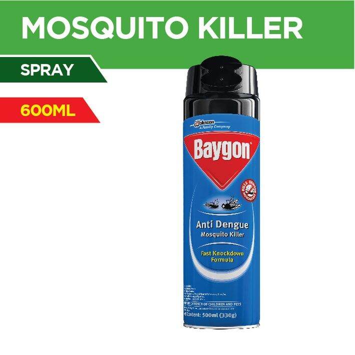 Baygon Anti Dengue Mosquito Killer Blue 600ml Lazada PH