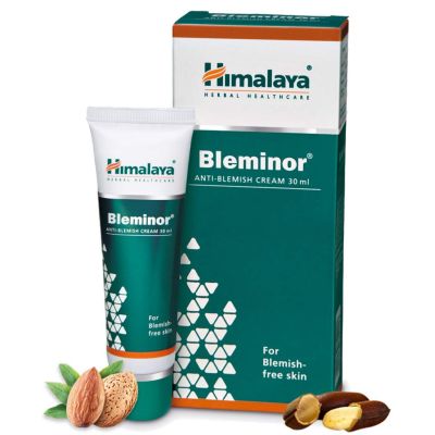 ครีมรักษาฝ้ากะและจุดด่างดำ รอยแกะสิว Himalaya Bleminor 30 ml