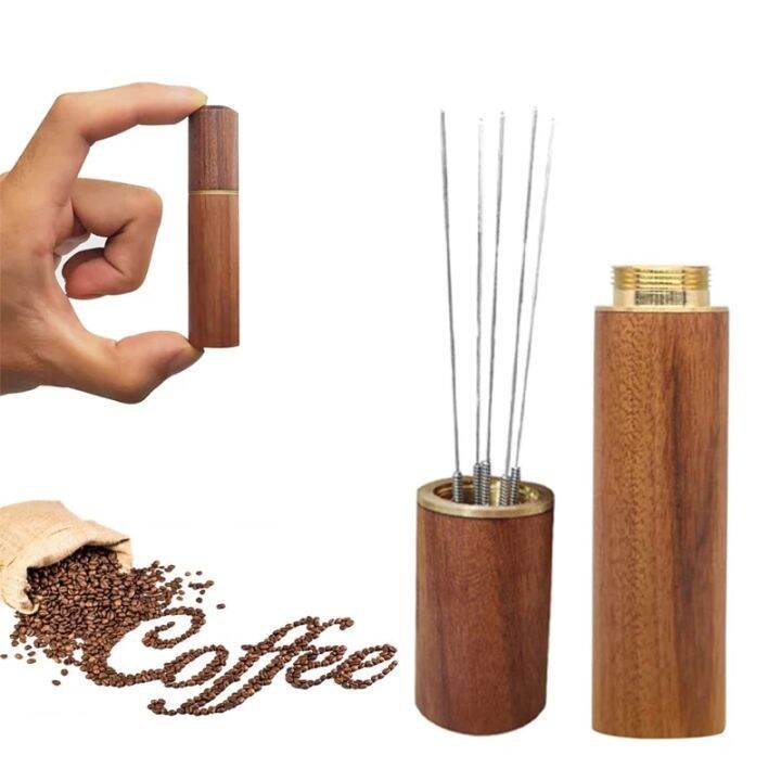 Stainless Steel Coffee Powder Tamper Espresso Powder Stirrer ...