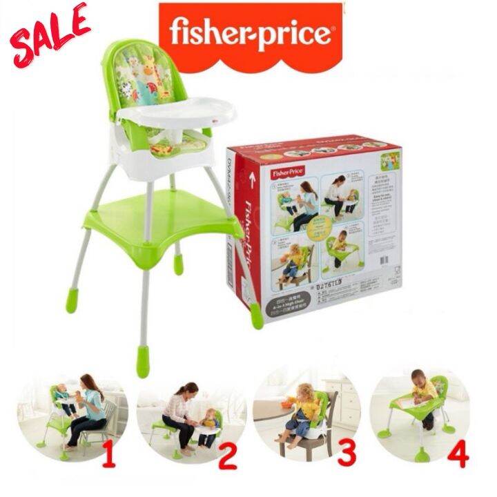 พร้อมส่ง fisher price grow with me 4 in 1 high chair Lazada.co.th