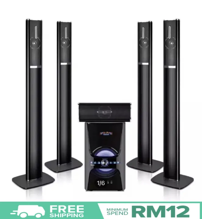 3d Blu Ray Smart Home Theatre System With Wireless Rear Speaker Lazada