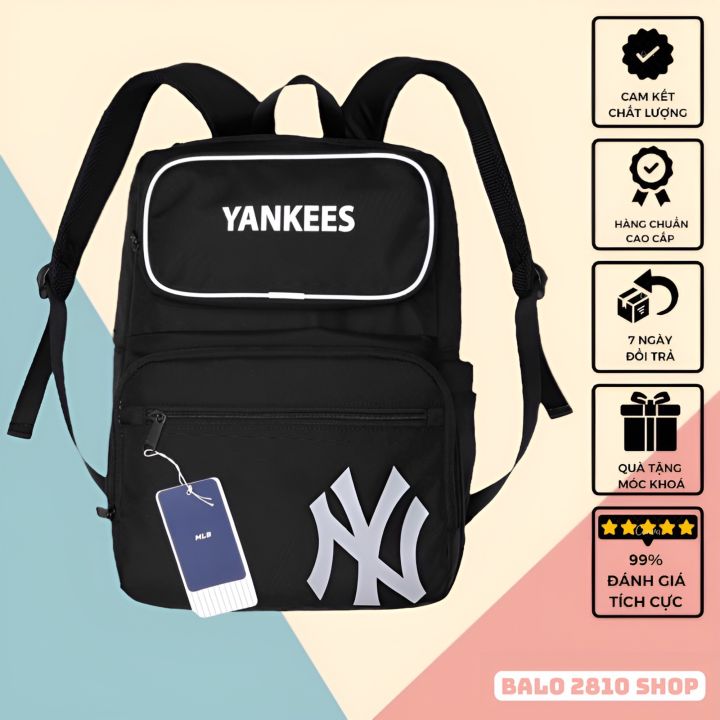 Balo MLB LOGO NY Basic Backpack 2810 Shop Cặp MLB Nam Nữ Thể Thao MLB Chất  Liệu Vải Canvas Cao Cấp Chống Nước  Lazadavn
