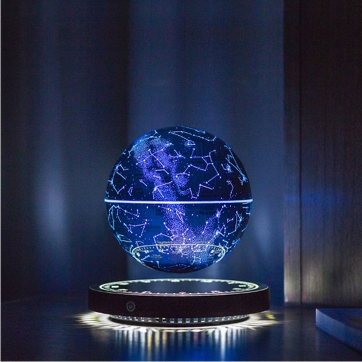 Magnetic Levitation Rotation Starlight Moonlight Small night light