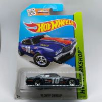 รถเหล็ก Hotwheels 70 CHEVY CHEVELLE เบอร์ 10 สีน้ำเงิน (lz22)