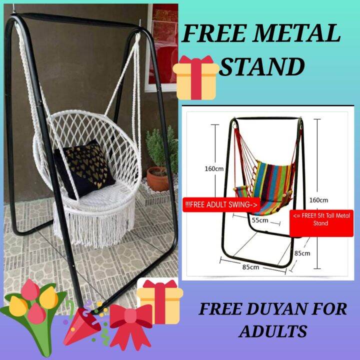 HANGING DUYAN XXL SIZE WITH FREE METAL STAND PLUS FREE ADULT DUYAN