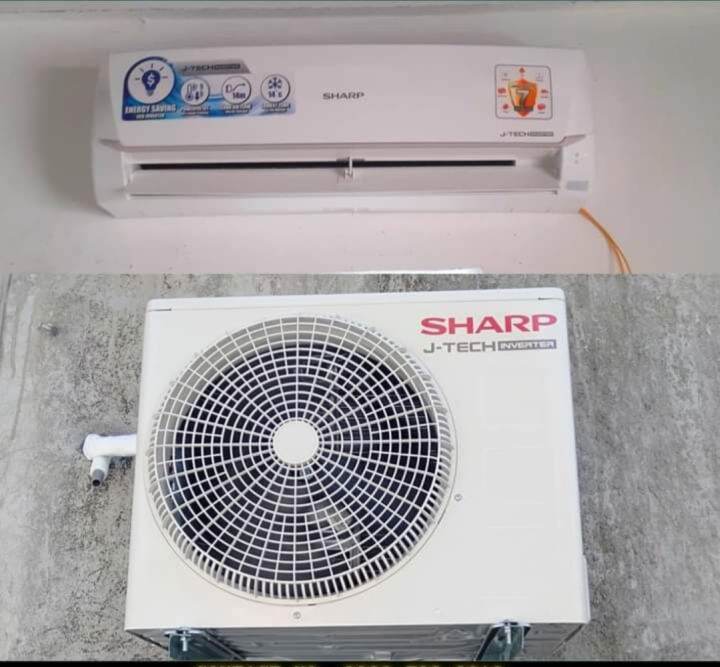 Sharp 1 5hp J Tech Inverter Aircon Lazada Ph