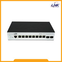 สวิช Link PG-4010 10-Port L2 Managed Gigabit Rackmount Switch (10/100/1000Mbps Ethernet) + 2 SFP (GE) Port, Metal Enclosure