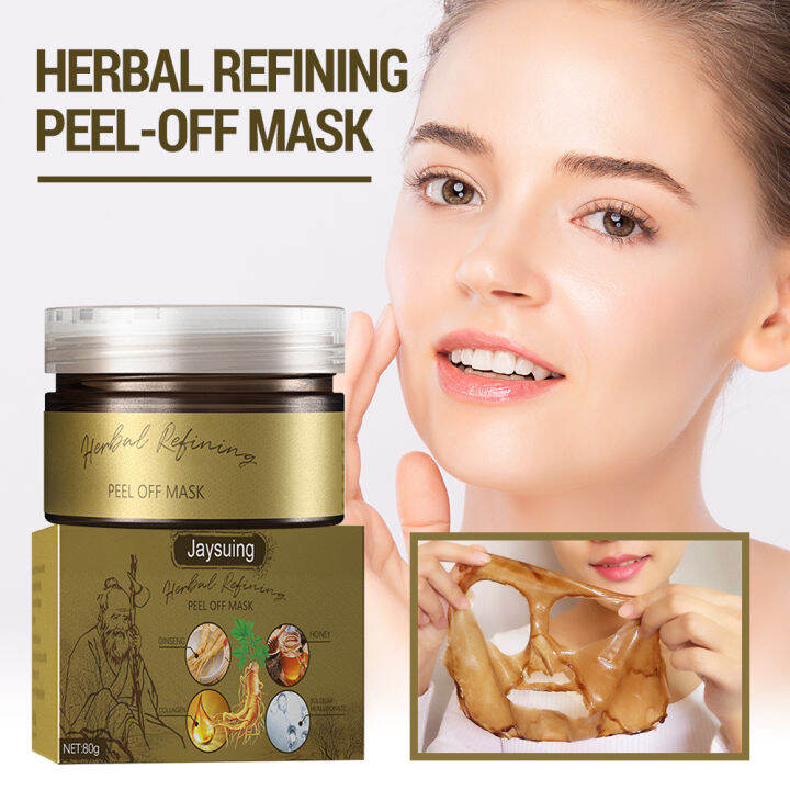Ginseng Peeloff Deep Cleansing Mask Cream 80g Remove Blackheads Acne