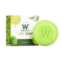 Wink White LIME Soap วิงค์ไวท์ สบู่ มะนาว