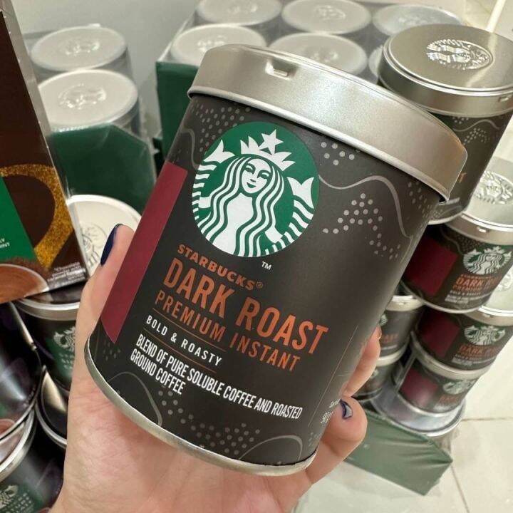 Starbucks® Premium Dark Roast Instant Coffee Lazada.co.th
