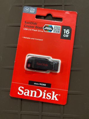 แฟลชไดรฟ์ 16GB Sandisk Cruzer Blade ของแท้ original ประกัน Synnex