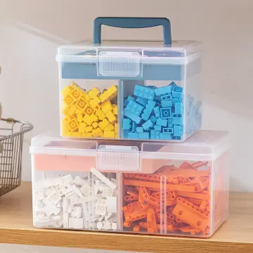 Lego Toy Storage Box Building Block Lego Organizer Transparent