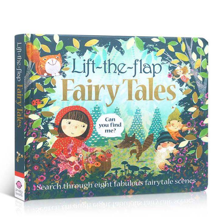 Milu Picture Book Lift The Flap Fairytales Children's Story Book 