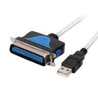 Z-TEK สาย USB Parallel 1284 USB-IEEE 1284 Parallel Printer Cable 1.8 M