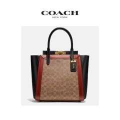 Preorder 2week ] ORIGINAL COACH SMALL TOWN BUCKET BAG IN SIGNATURE