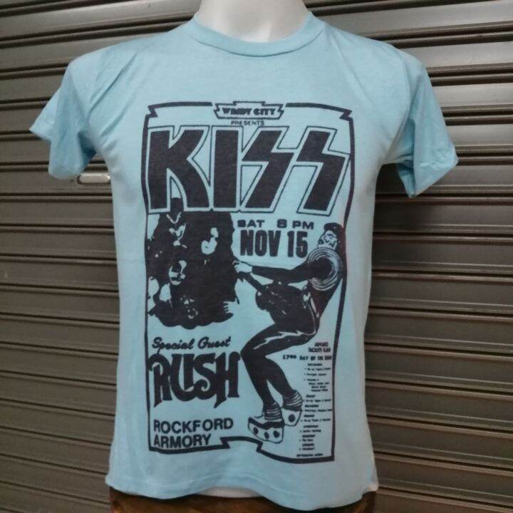 เสื้อ​วง​KISS​ผ้า​บาง​