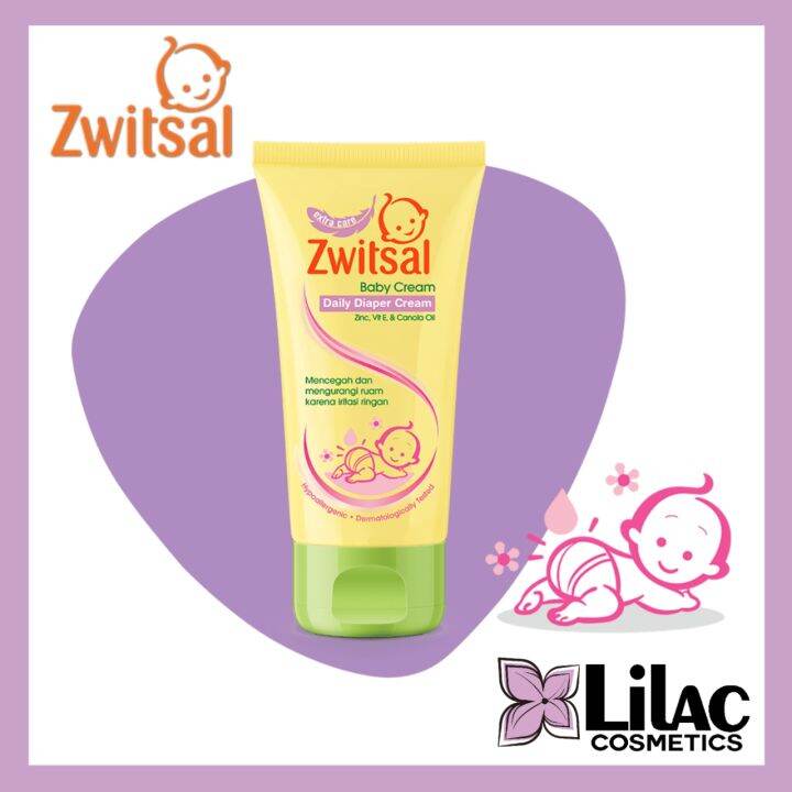 ZWITSAL Baby Cream Daily Diaper Cream 50g Lazada Indonesia