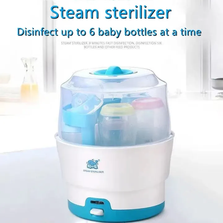 Sterilizer Baby Bottles Electric Steam Bottle Fast Disinfection Anti ...