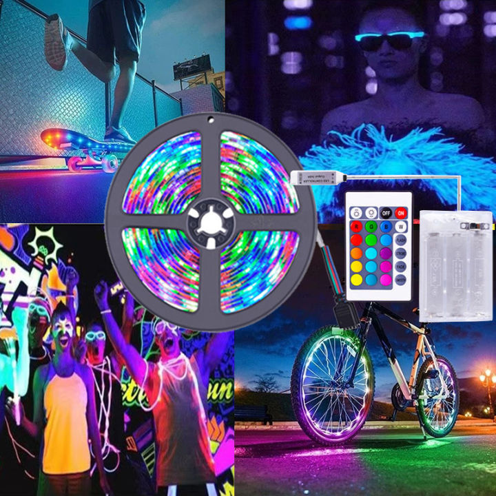 Battery-Operated Flexible LED Light Strip
