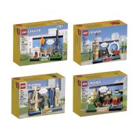 (สินค้าพร้อมส่ง) Lego Postcard ครบ 4 ชุด (40519+40568+40569+40654)