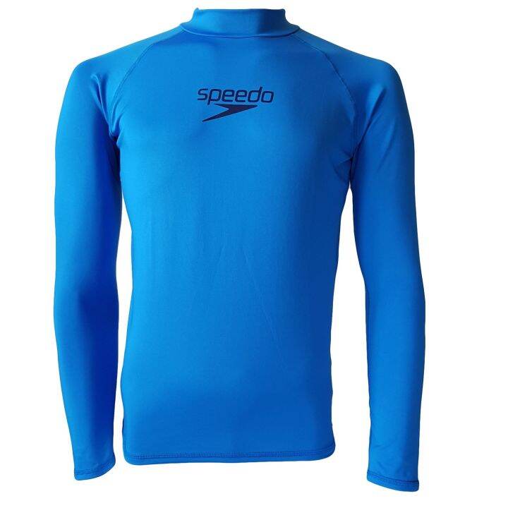 Speedo Rash guard Men's Swimwear Rashguard +50 Uv protection Lazada PH