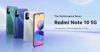 Redmi Note 10 5G Ram 8 GB. Rom 128 GB. รองรับสัญญาณ 5G แบต 5000 แอมป์ หน้าจอกว้าง 6.5 นิ้ว กล้องหน้า 8 ล้าน กล้องหลัง 3 ตัว : 48 ล้าน + 2 ล้าน + 2 ล้าน