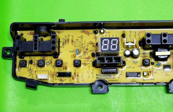 บอร์ดเครื่องซักผ้า-ซัมซุง-board-samsung-7-ปุ่ม-4-pin-พารท์-dc92-00278r-ใช้แทนได้หลายพาร์ท-dc92-00297a-dc92-00591g-dc92-00755c-dc92-00510f-dc92-00755f-รูปบอร์ดตรงใช้แทนได้เลยค่ะ-สำหรับ-samsung-รุ่น-wa9