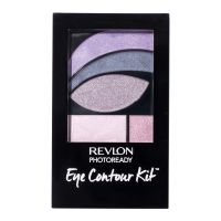 Revlon PhotoReady Eye Contour Kit, Eyeshadow Palette with 5 Wet/Dry Shades &amp; Double-Ended Brush Applicator, Watercolors (520), 0.1oz