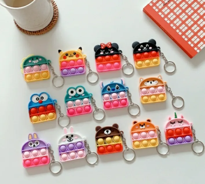 Pop It KeyChain 5 pcs Lazada PH