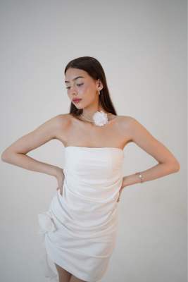 Colore.blanche - Amur mini dress พร้อมส่ง xs,s ทุกสี (m เฉพาะสีขาว)