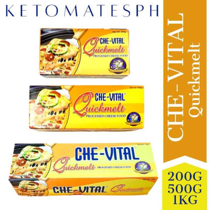 Chevital Quickmelt Processed Cheese Food Available in 200g, 500g and