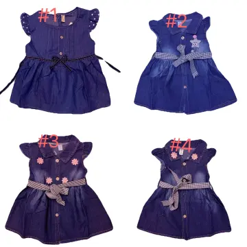 2pcs Baby Girl Puff Sleeves Denim Dress Set Only د.ب.‏ 6.90 بات بات Mobile-daiichi.edu.vn
